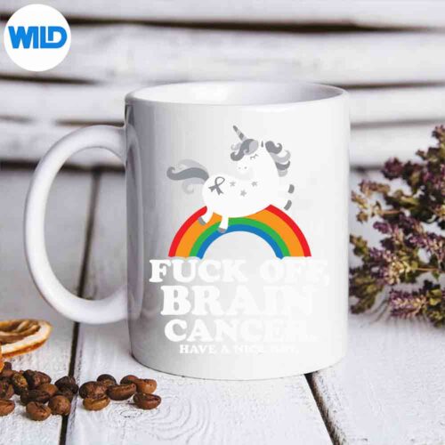 Brain Cancer Survivor Fuck Brain Cancer Terrific Vintage SVG PNG Digital Design