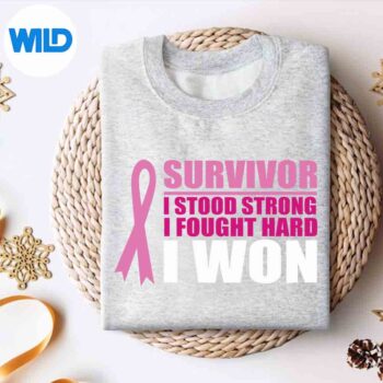 BreastCancerAwarenessSurvivorIStoodStrongIFoughtsweater