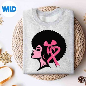 BreastCancerBlackAfricanAmericanSupportPinksweater