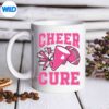 CheerForTheCureBreastCancerAwarenessCheerleadermug