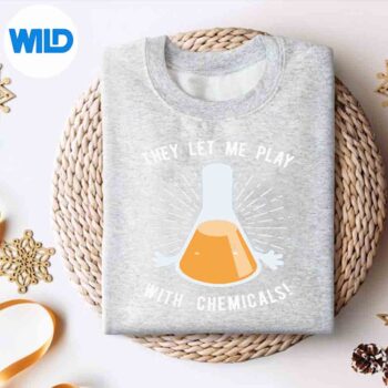 ChemistryPlayingWitchChemicalsScienceTeachersweater