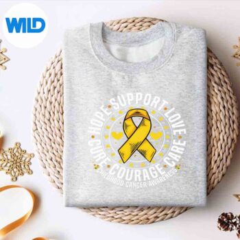 ChildhoodCancerSupportFamilyChildhoodCancerAwarenesssweater