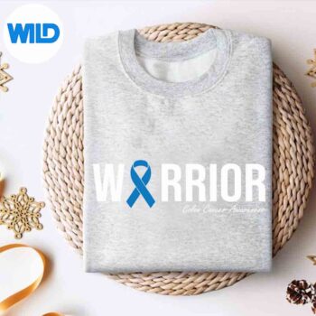 ColorectalCancerColonCancerBlueRibbonAmusedTerificsweater