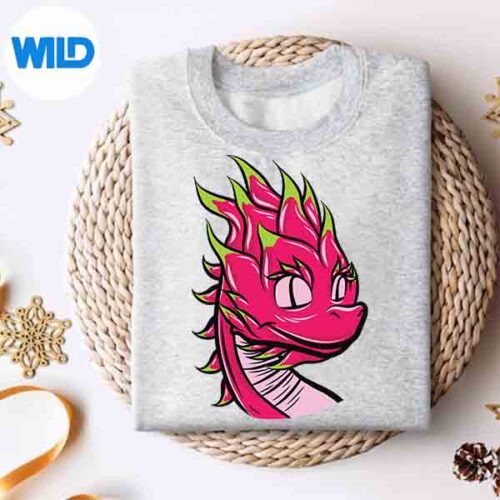 CuteCartoonDragonFruitWithDragonHeadsweater