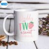 DaddyOfTheTwoSweetGirlStrawberry2ndPartymug