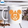DisneyMickeyMouseHalloweenPumpkinHeadmug