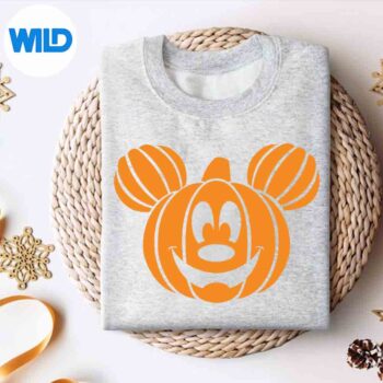 DisneyMickeyMouseHalloweenPumpkinHeadsweater