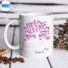 DomesticViolenceBreastCancerAwarenessMonthRibbonTreemug