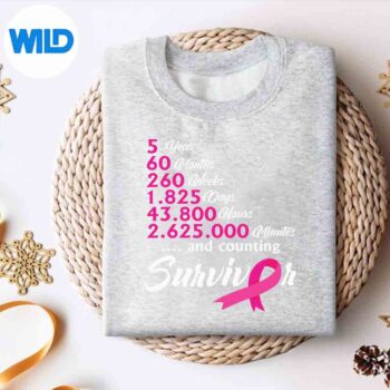FiveYearSurvivorBreastCancersweater