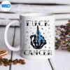 FuckCancerTattoosSurvivorBlueRibbonColonCancermug