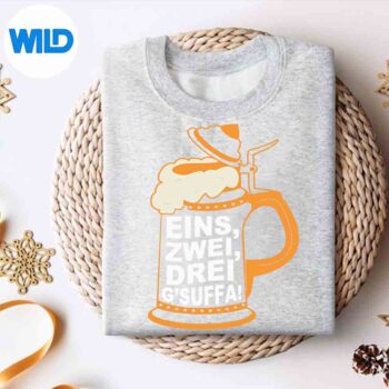 GermanOktoberfesEinsZweiDreiGsuffasweater