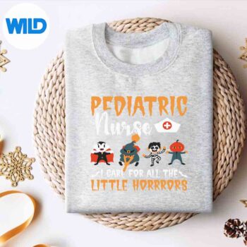 HalloweenPediatricNurseCareForAllTheLittleHorrorsWonderfulSadsweater