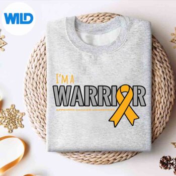 ImAWarriorAppendixCancerAwarenesssweater