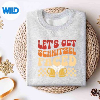 LetsGetSchnitzelFacedGermanBeerOktoberfestGreatWonderfulsweater