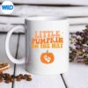 LittlePumpkinOnTheWayHalloweenPregnancyAnnouncementmug