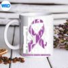 PancreaticCancerAwarenessPurpleRibbonHerFightmug