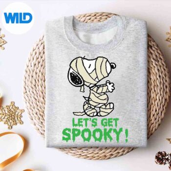PeanutsSnoopyLetsGetSpookysweater