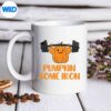 PumpkinSomeIronHalloweenGymWorkoutLiftingPunmug