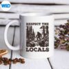 RetroRespectTheLocalsSasquatchBigfootmug