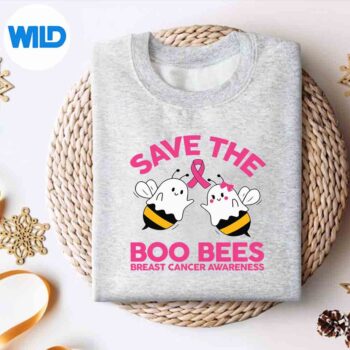 SaveTheBoobeesBooBeesBreastCancerHalloweensweater
