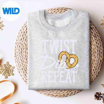 SnackOktoberfestBakingPretzelTwistDipRepeatPretzelssweater