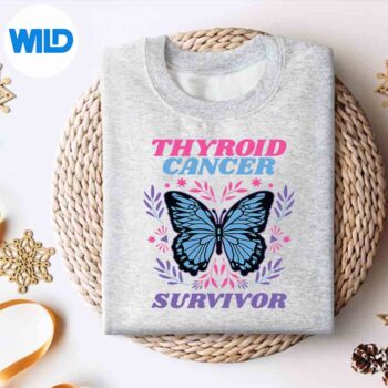 ThyroidCancerSurvivorThyroidCancerAwarenesssweater