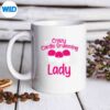 CrazyCardioDrummingLadyGymFitnessClassWorkoutmug