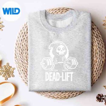 CuteDeadliftGrimReaperHalloweenGymWorkoutsweater