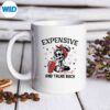 ExpensiveDifficultAndTalksBackMessyBunSkeletonXmasmug