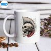 PunkRockSkullWithMohawkStylePunksNotDeadRetromug