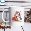 HappyThanksgivingGirlsFallUnicornHuggingTurkeymug
