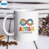 AutismAwarenessInfinitySymbolAcceptUnderstandLovemug