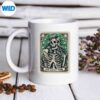 LuckyOneStPatricksDayTarotCardSkeletonmug 1
