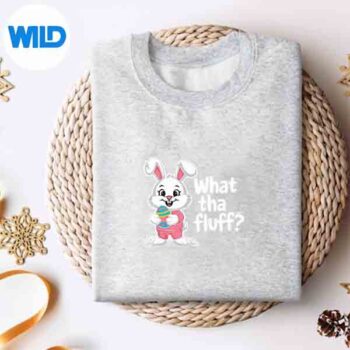EasterBunnyWhatThaFluffsweater