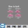 HowToKnit1StabIt2StrangleIt3ScoopTheGutsOut