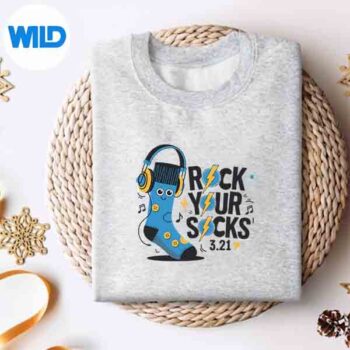Rock Your Socks Down Syndrome Awareness Day 321 Wdsd Silhouette SVG PNG Cut File 5 RockYourSocksDownSyndromeAwarenessDay321Wdsdsweater