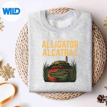 AlligatorAlcatrazVintagesweater