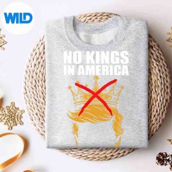 NoKingsInAmericaAntiIcePatrioticActivistProtestDemsweater