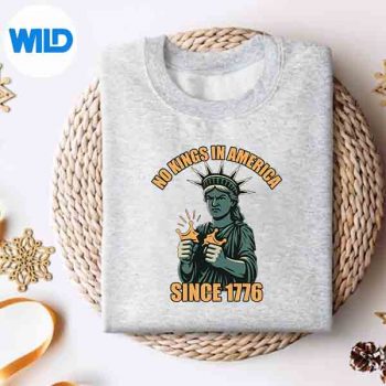 NoKingsInAmericaAntiIceTrumpStatueOfLibertyJusticesweater