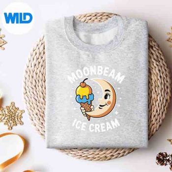Moonbeam Ice Cream SVG, Moonbeam Ice Cream Fun Cartoon Cute SVG - WildSvg