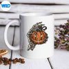 SkeletonHandHoldingPumpkinScaryHalloweenmug