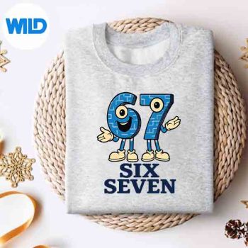 67SixSeven67ItalianBrainrotGamingMemesweater