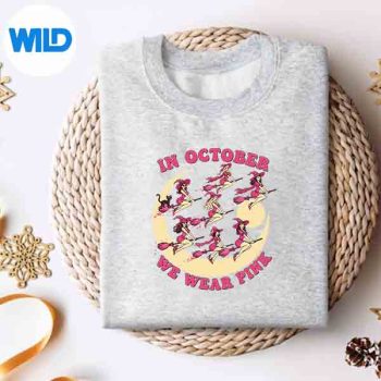 Breast Cancer Halloween In October We Wear Pink Design for Cricut 5 BreastCancerHalloweenInOctoberWeWearPinksweater