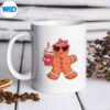 GingerbreadDrinkingHotChocolateMerryChristmasGirlsmug