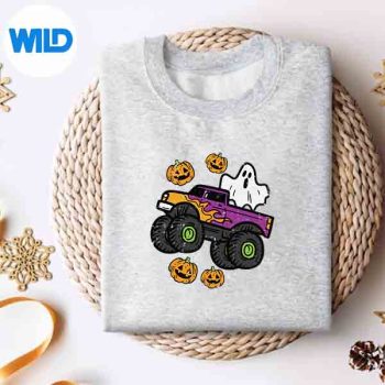 HalloweenGhostMonsterTruckCostumesweater