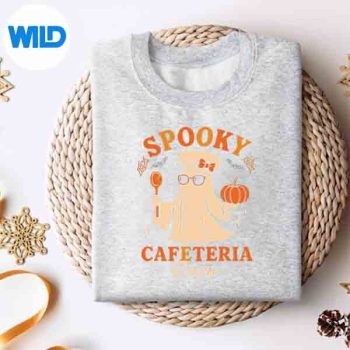 LunchLadyHalloweenCafeteriaCrewCafeWorkerWaitresssweater