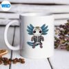 SkeletonAxolotlHalloweenCostumeGirlsmug