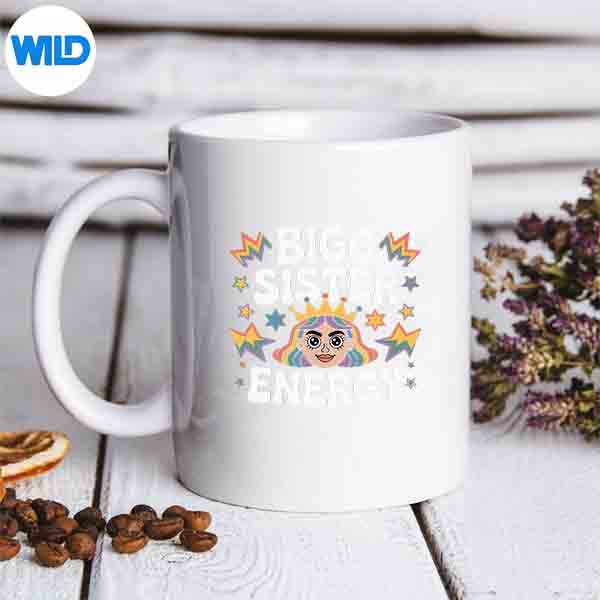 Big Sister Energy Confident Attitude Silhouette SVG PNG Cut File 1 Big Sister Energy Confident Attitude Silhouette SVG PNG Cut File
