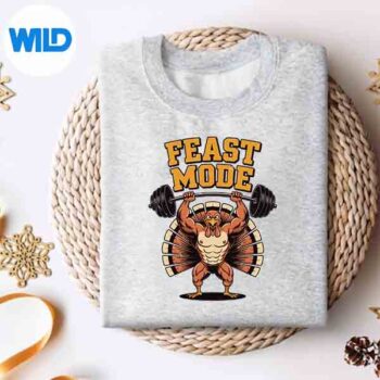 Feast Mode Muscle Turkey Workout Thanksgiving Gym Fitness SVG PNG Digital Download 5 FeastModeMuscleTurkeyWorkoutThanksgivingGymFitnesssweater