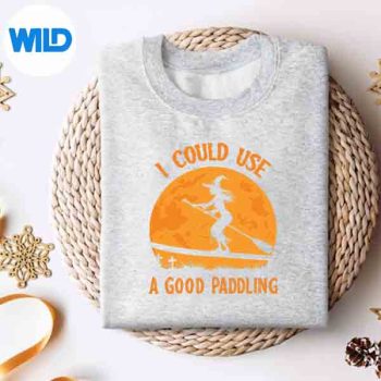 HalloweenWitchPaddleboarderSupStandupPaddlingsweater